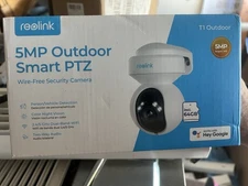 Reolink T1 Outdoor Camera 5MP Smart PTZ 64GB Memory Card Included!!