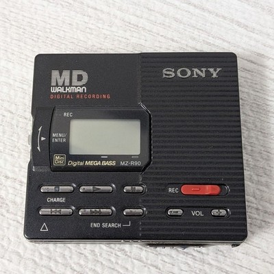 Sony MZ-R90 MD Player Minidisc Recorder player Remote Tested