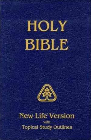 New Life Bible - Topical Edition in Premium Leather Bound by Christian Literature  