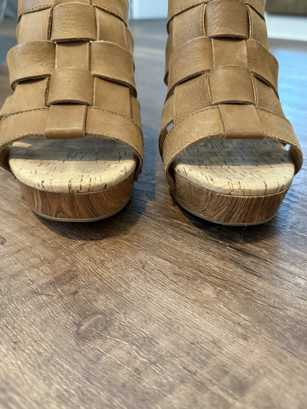 Kork Ease Devan Platform Slide Sandals Brown Terr… - image 6