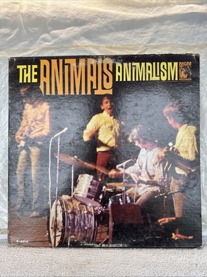 THE ANIMALS ''Animalism'' Vinyl LP (1966) E-4414 MGM  VG/VG