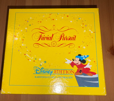 Trivial Pursuit - Disney Edition - Parker - sehr guter Zustand - teilweise OVP