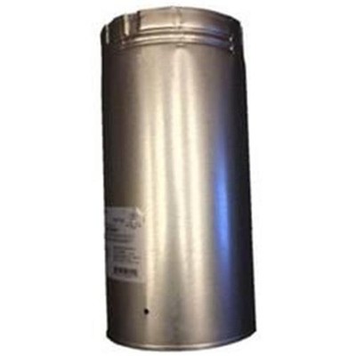 SLP SLP12 12 in. Pipe Length Galvanized Venting Component for Gas Fireplaces ...