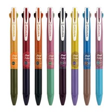 WRITECH Retractable Gel Ink Pens: Multi 1 Count Pack of 8 , 8 Pcs Multicolor