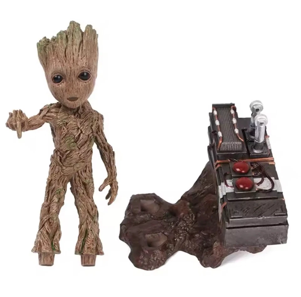🪐 FIGURINE GROOT ÉDITION GARDIEN DE LA GALAXIE PVC 17,5 CM AVEC BOÎTE - Photo 4/4