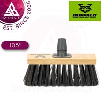 Buffalo 10.5'' Steif Pvc Scavenger Besen Kopf FüR AußEn Fegen Rauhe OberfläChe
