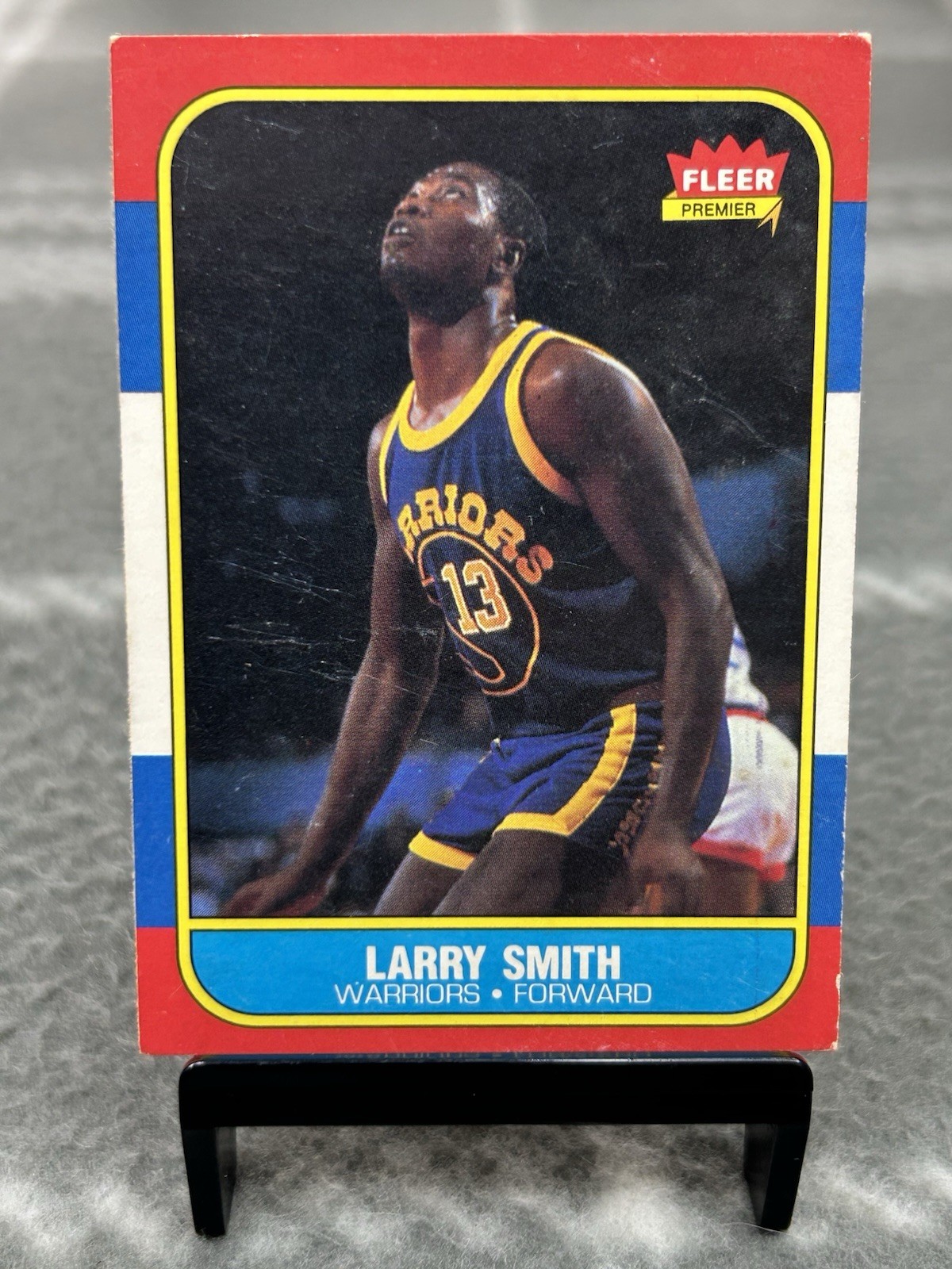 1986-87 Fleer #104 Larry Smith Golden State Warriors #104