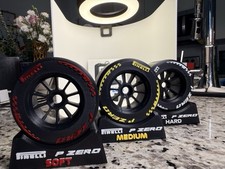 F1 Tire Compound Set Of 3 Decor Art For Boyfriend Gift Racing Enthusiast Formula