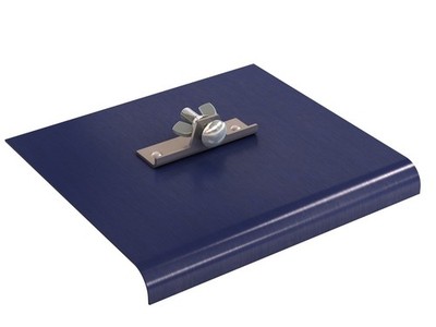 Tool 22-754 Blue Steel Walking Edger, 9-inch x 8-inch, 3/4-inch Radius, 7/8-i...