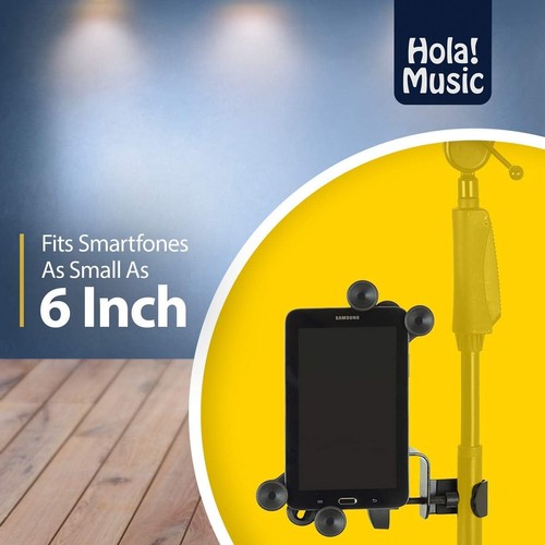 Hola! Music HM-MTH Microphone Music Stand for 6-15" Tablet/Smartphone, 2 Pack - 第 2/5 張圖片