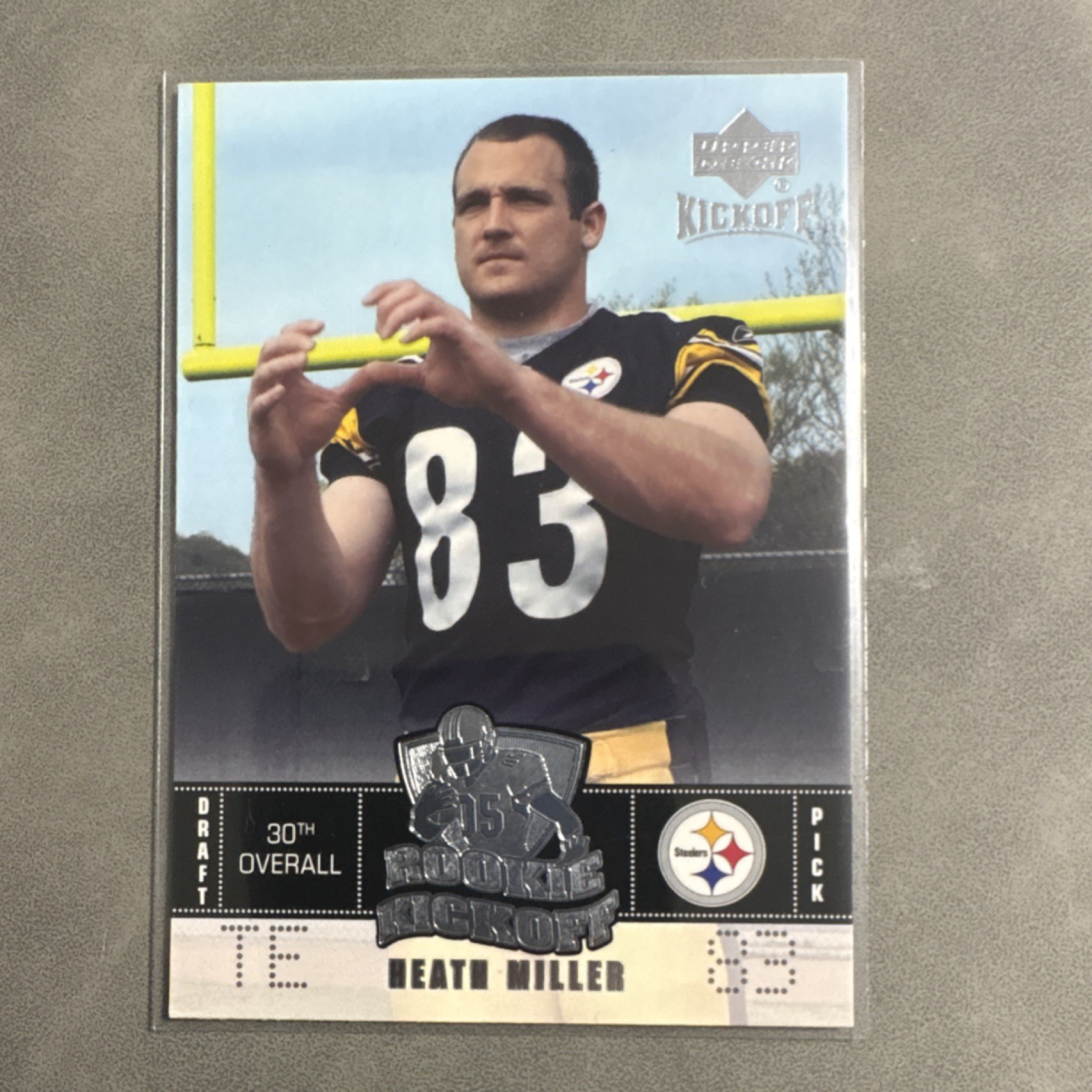 Heath Miller Upper Deck Kickoff #112 Base