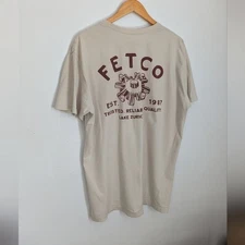 Fetco Spray Dome Logo Brand T-shirt Size XL