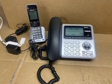 VTech 2 Handset Corded/Cordless Answering System w/Caller ID/Call Waiting