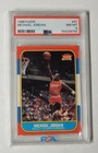 1986 Fleer Michael Jordan #57 Basketball Card PSA 8 Rookie RC