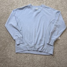 RBX Sweatshirt Womens Small Blue Knit Crewneck Pullover Stretch Activewear