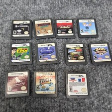 Nintendo DS 11 Game Lot Disney G-Force Racing Smack Down Ratatouille MX Vs ATV