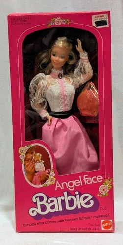 VINTAGE 1982 ANGEL FACE BARBIE DOLL MATTEL BLONDE IN ORIGINAL BOX # 5640