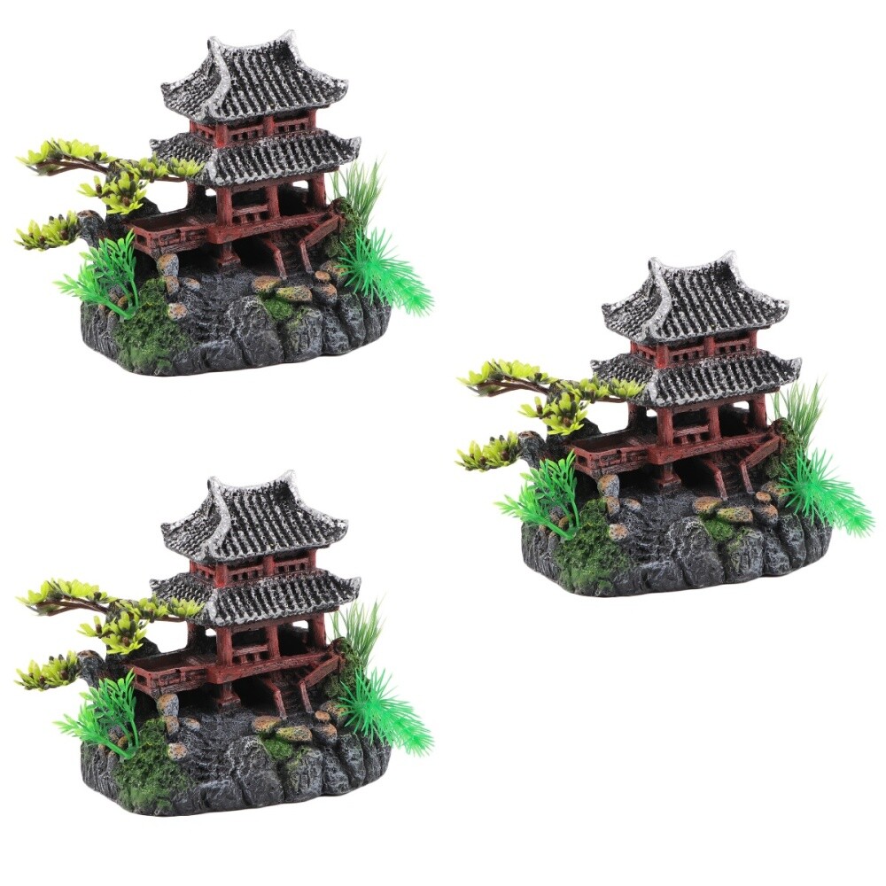 Aquarium Ornament Fish Decorations for Tank House Landscape eBay