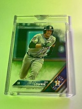 2016 Topps Vault Blank Back 1/1 Jed Lowrie