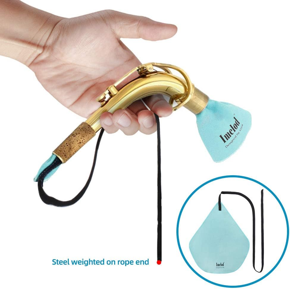 Saxophone Cleaning Kit with Case for Alto Tenor Flute and