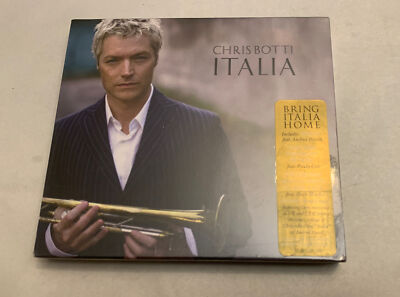 CHRIS BOTTI - ITALIA - CD + Bonus DVD Slip Cover NEW SEALED
