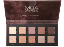 MUA Velvet Nudes 10 Shade Eye Shadow Collection Palette