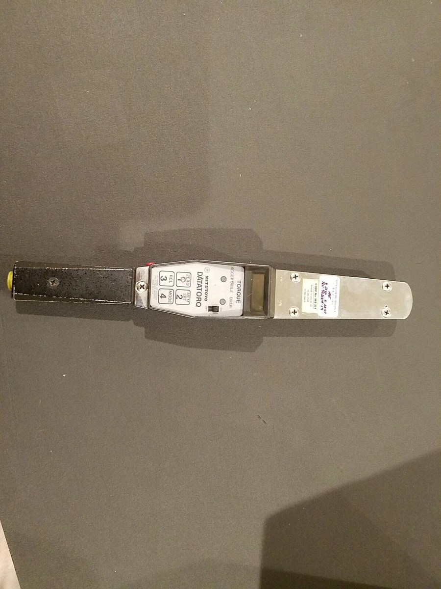 MITUTOYO DATATORQ DIGITAL 983 201. 15 250inlb TORQUE WRENCH