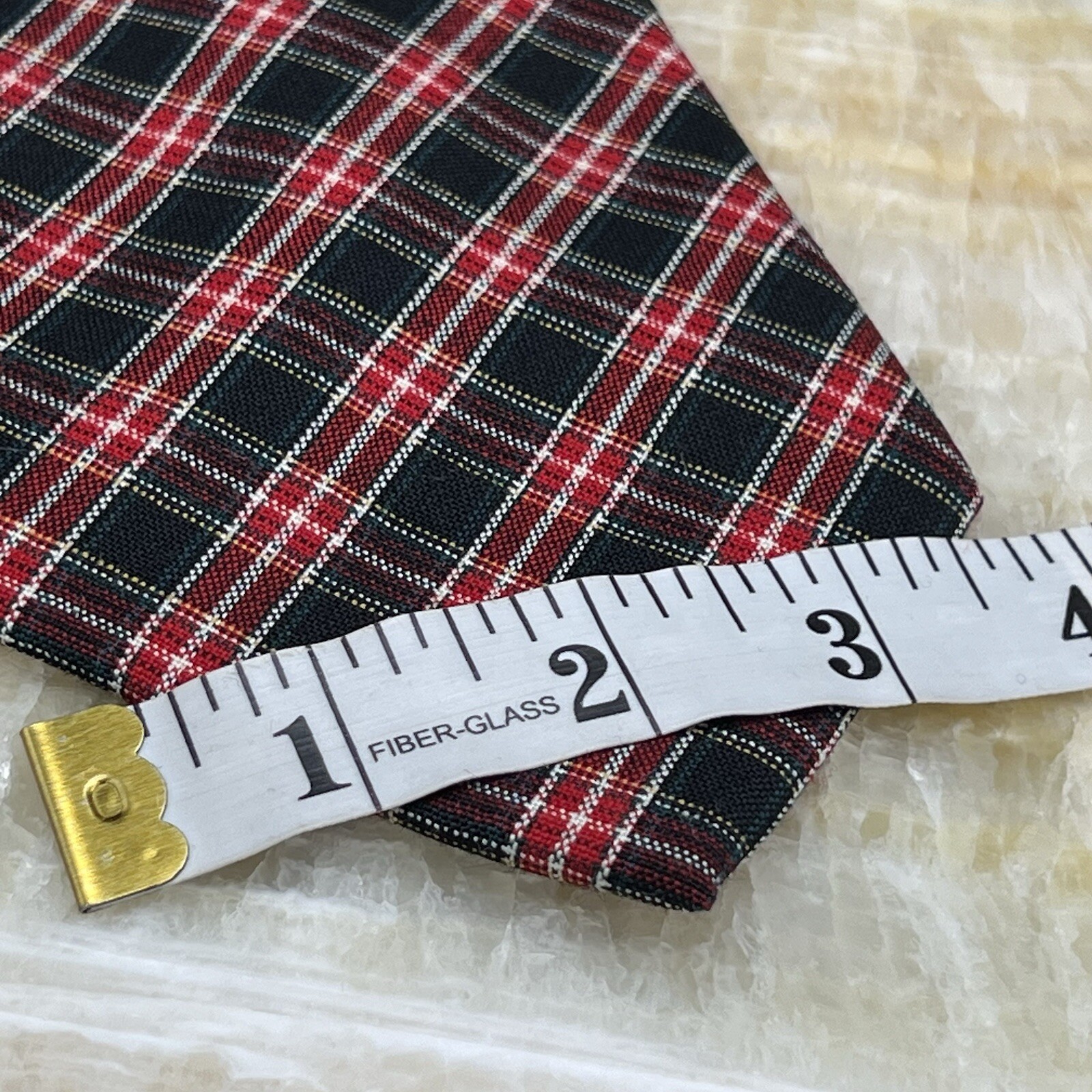 Pendleton Multicolored Plaid Design Neck Tie Wool… - image 6