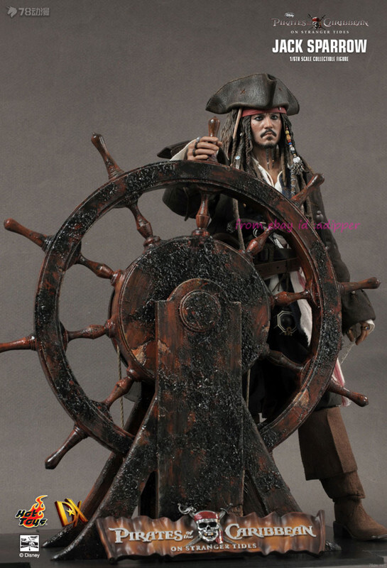 Hot Toys Dx06 1/6 Pirates Of The Caribbean Jack Sparrow
