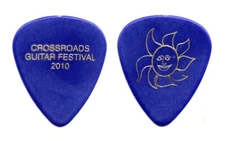 Eric Clapton Blue Guitar Pick - Crossroads Guitar Festival - 2010