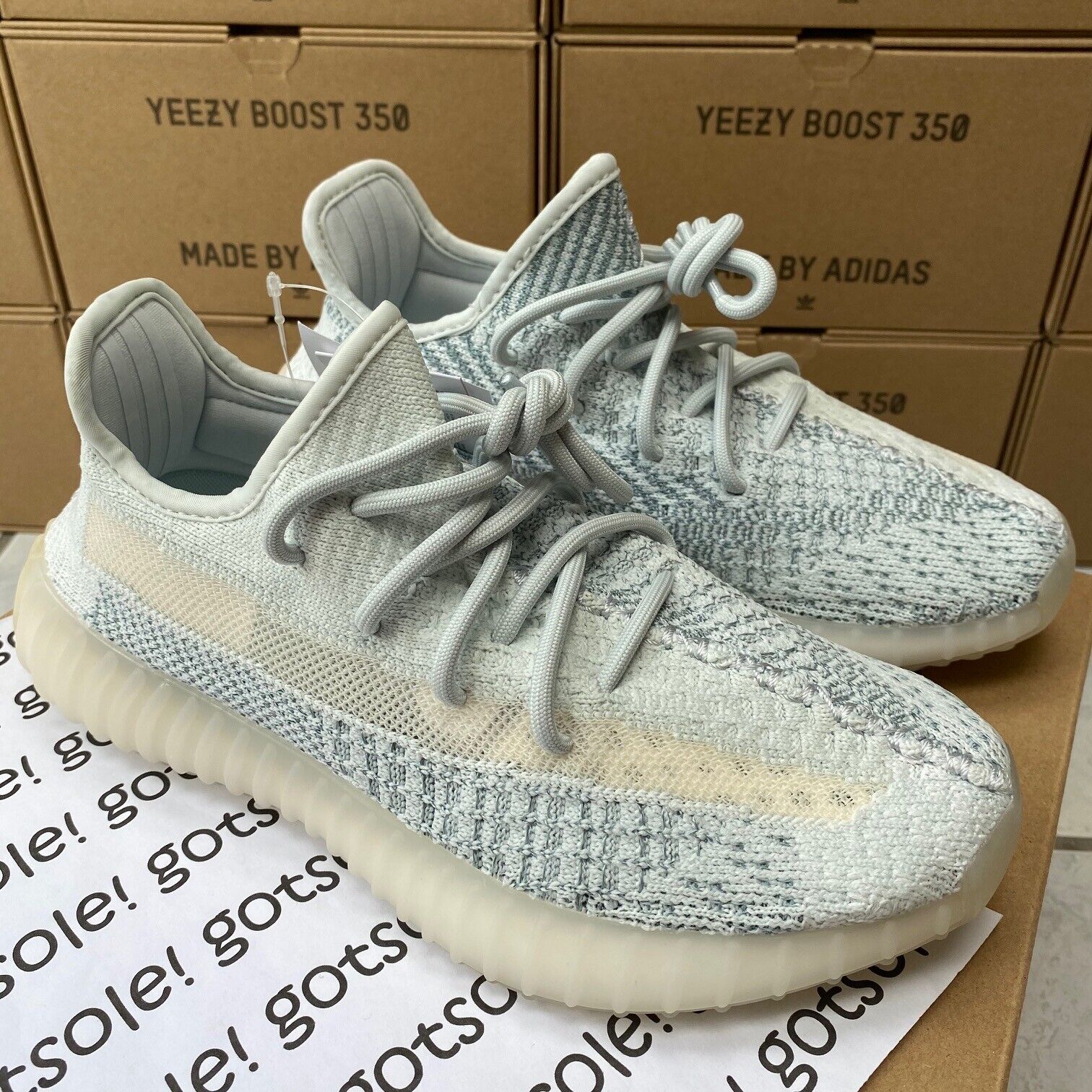 adidas Yeezy Boost 350 V2 &#039;Cloud Reflective&#039; White Size UK 5 FW5317 |