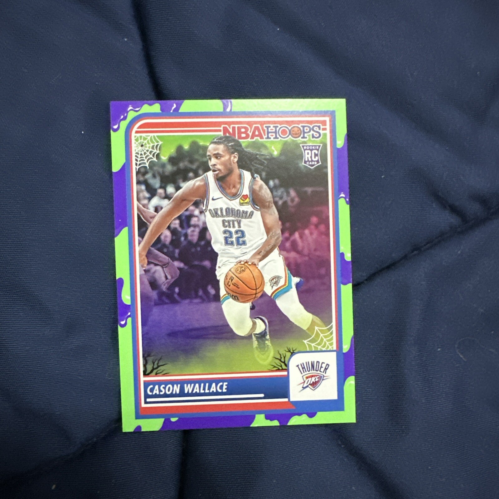 2023-24 Panini Haunted Hoops - Slime #76 Cason Wallace (RC)