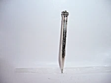 Wahl-Eversharp Sterling Silver Ring Top Pencil--l.lmm---working-hand engraved