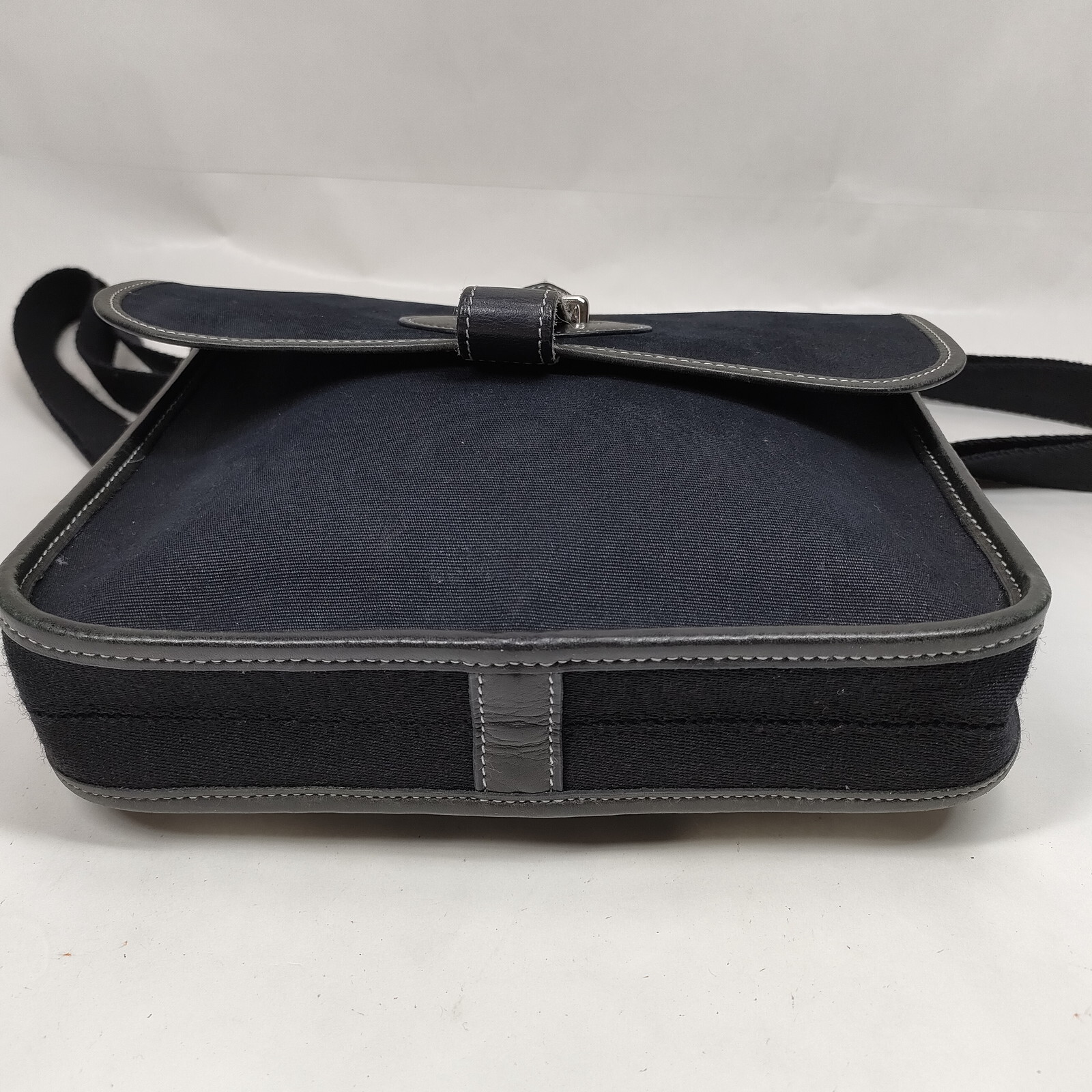 Hermes Crossbody bag Black Canvas 1264764 eBay