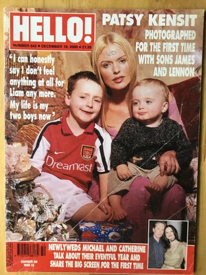 HELLO! MAGAZINE #642 - 19 DECEMBER 2000 - PATSY KENSIT - MICHAEL ...