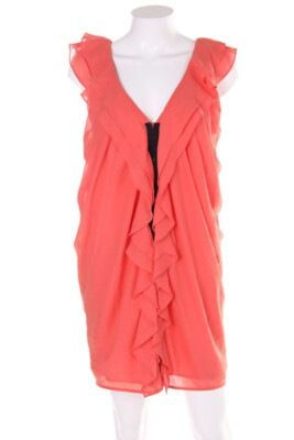 H&M dress Volants Frills D 34 apricot