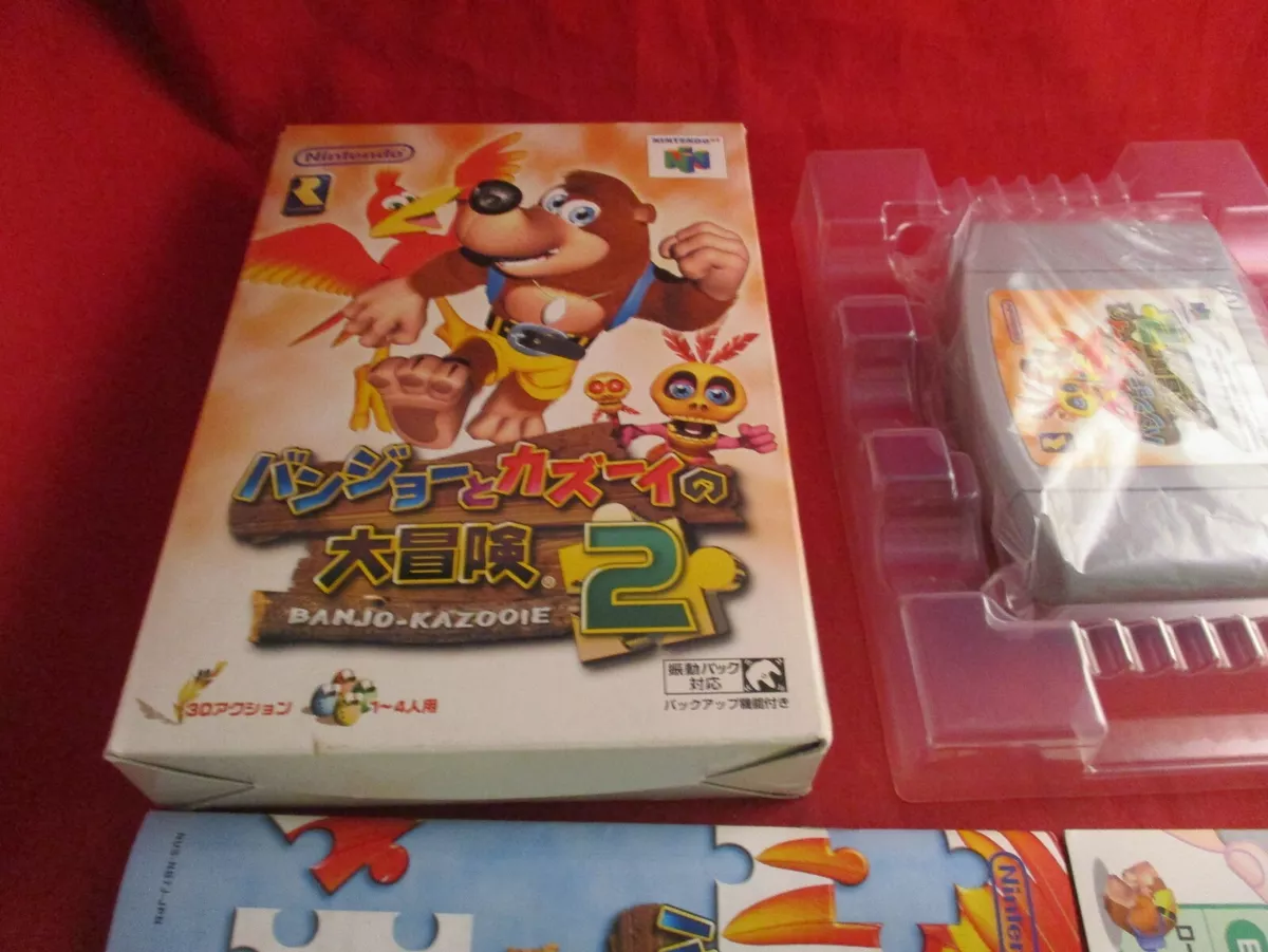 Banjo Kazooie - Japanese - Nintendo 64 game - US Seller