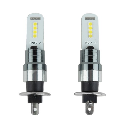 High Beam Low Beam H1 LED Headlight Bulbs Conversion Kit 55W 8000LM