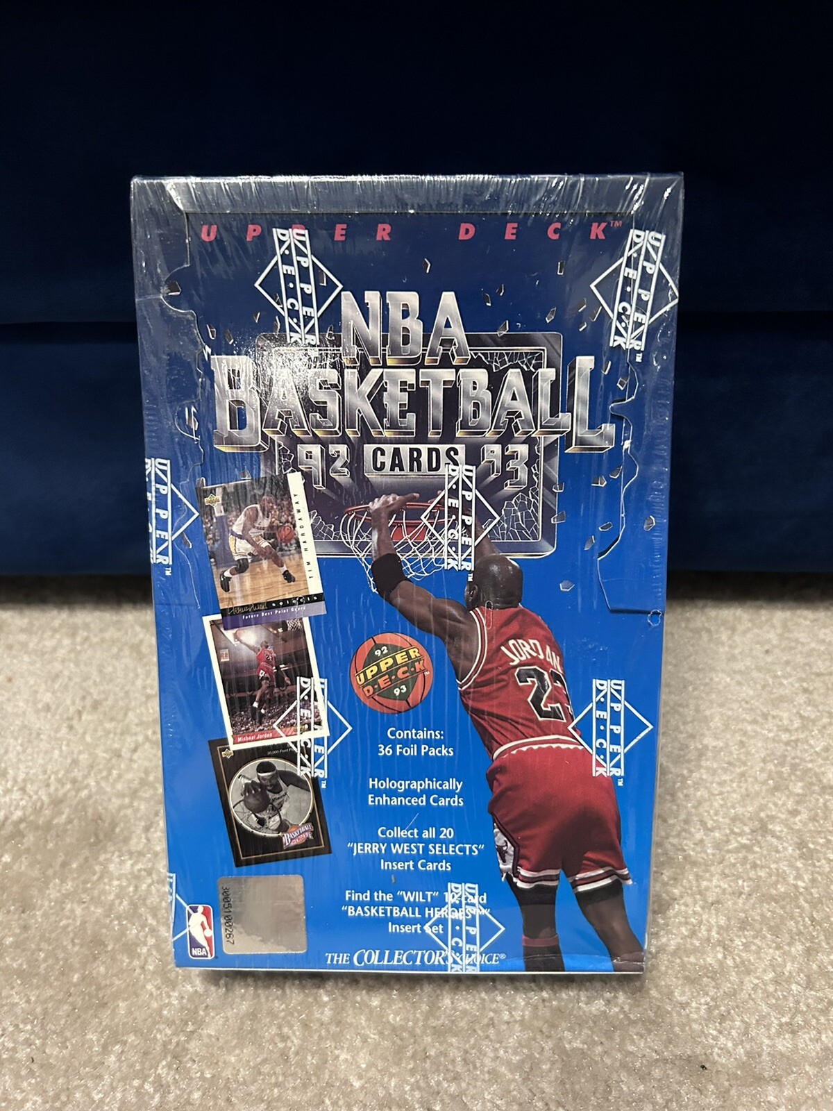199293 UPPER DECK BASKETBALL LOW SERIES SEALED HOBBY BOX 36 PACKS