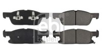 Febi Bilstein 171400 Bremsbelagsatz, Scheibenbremse FüR Ford Ford USA