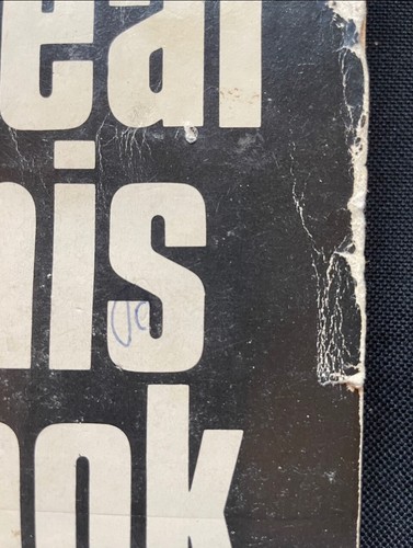 Steal This Book 1971 First Edition Abbie Hoffman, signed by Jerry Lefcourt 1960s - Picture 5 of 16