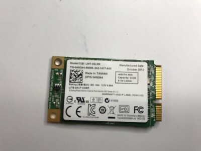 Lite-On LMT-32L3M 32Gb Solid State Hard Drive mSATA 6,0GB/s Mini PCiE 04NG44