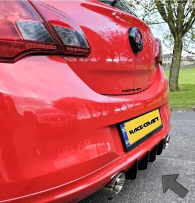 Vauxhall (Opel) Corsa E SRI/VX LINE DIFFUSOR FINNEN. Corsa E Limited Edition 2014-2019 