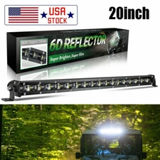 6D 20" Slim LED Work Light Bar Headlights For Teryx Teryx4 Mule 610 4010
