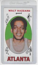 Walt Hazzard Atlanta Hawks 1969 Topps Rookie Basketball Card #27 EX-MT. rookie card picture