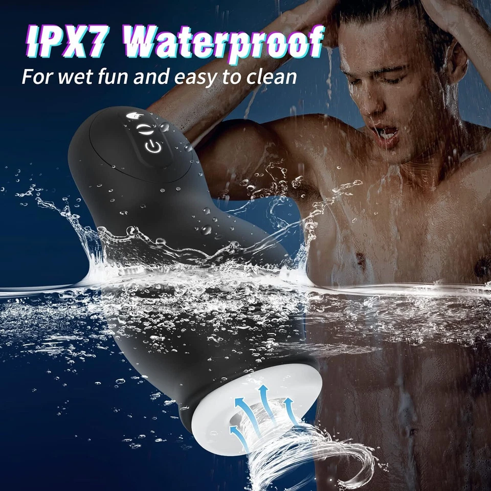 Automatic Handsfree Male Masturbator Cup Stroker Pocket Pussy for Men Sex Toy - Image 3 of 4