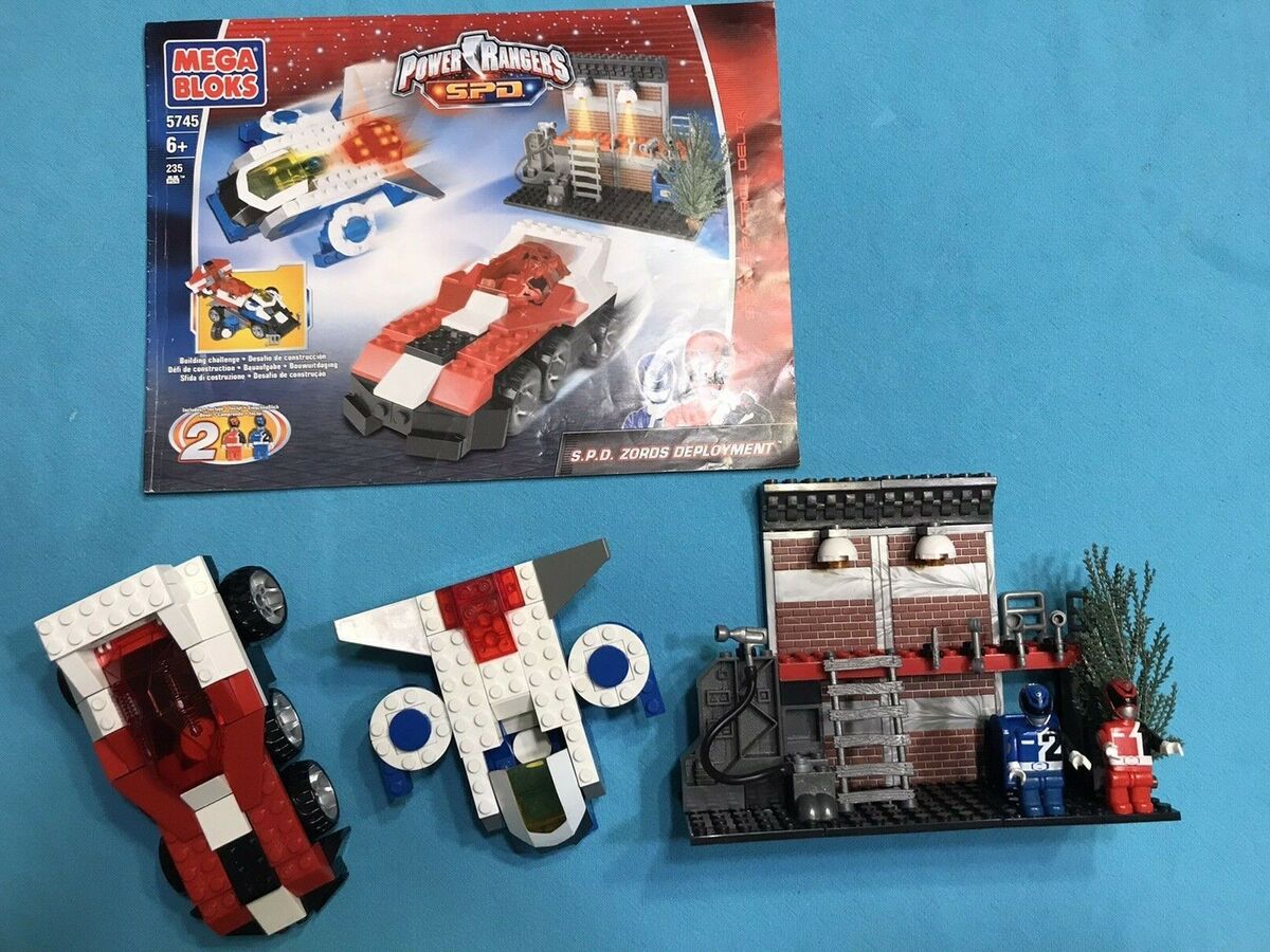 Mega Bloks Power Rangers S.P.D Zords Deployment 5745 | eBay Mega Bloks Power Rangers S.P.D Zords Deployment 5745 | eBay