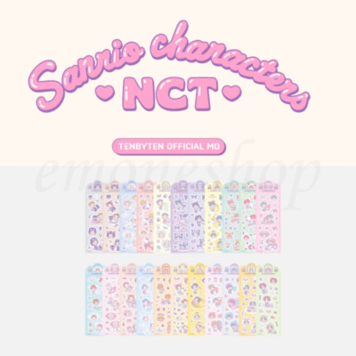 NCT x SANRIO CHARACTERS OFFICIAL MERCH [ TWINKLE STICKER ] +