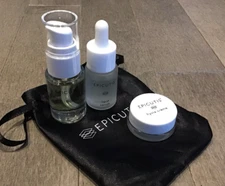 Epicutis 3 Piece Travel Set  Post Procedure Oil Cleanser Lipid Serum Hyvia Cream