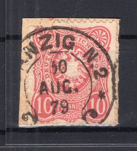 DR-Pfennigzeit 33A With Horseshoes Gdansk SP7-2 Gest. BPP (A7625)